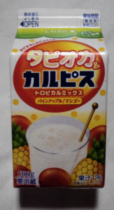 タピオカ＆カルピス トロピカルミックス味